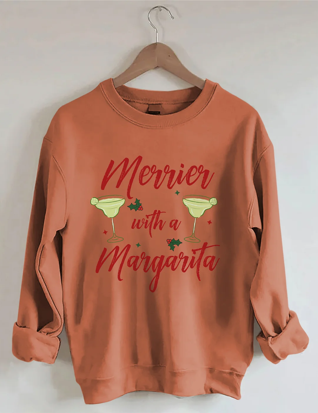 Merrier With A Margarita Sweatshirt