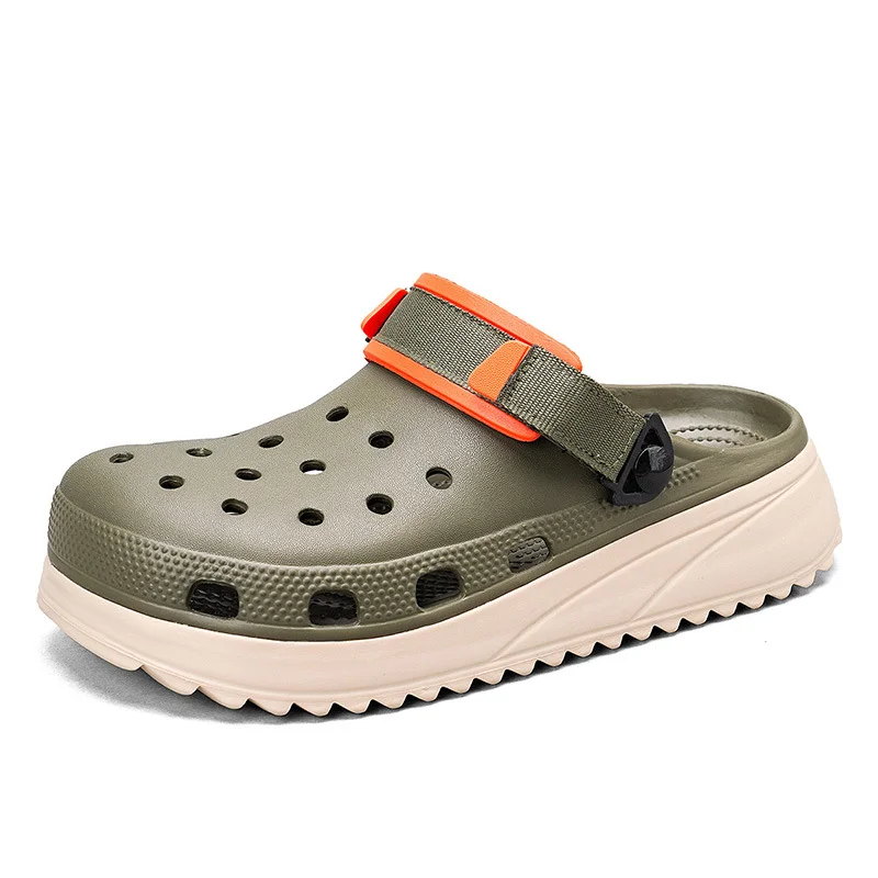 Letclo™ Trend Thick Sole Cushioning Men's Sandals / Clog letclo Letclo