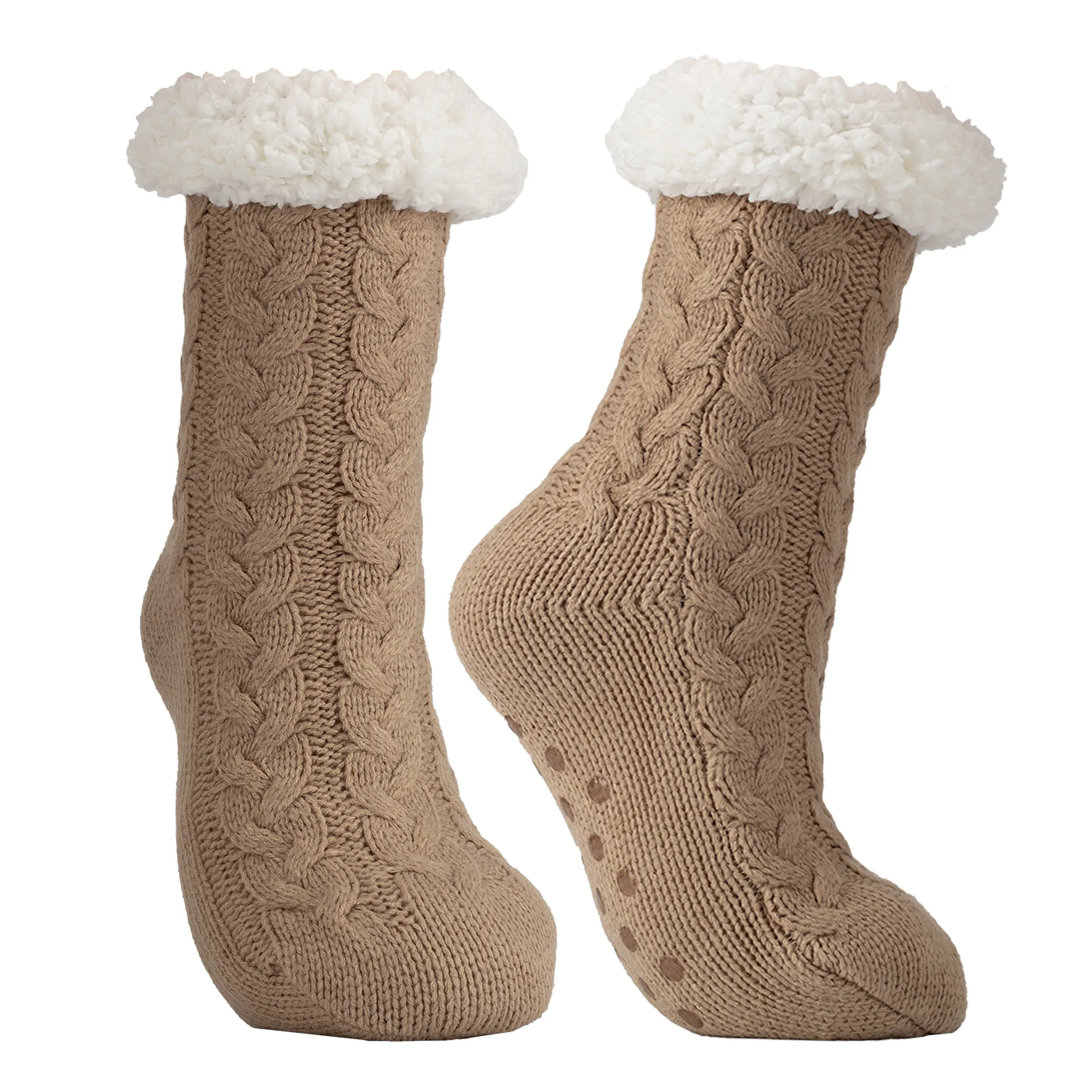 Slipper Socks Fleece Lined