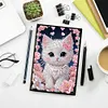 Carnet de bricolage chat fleur