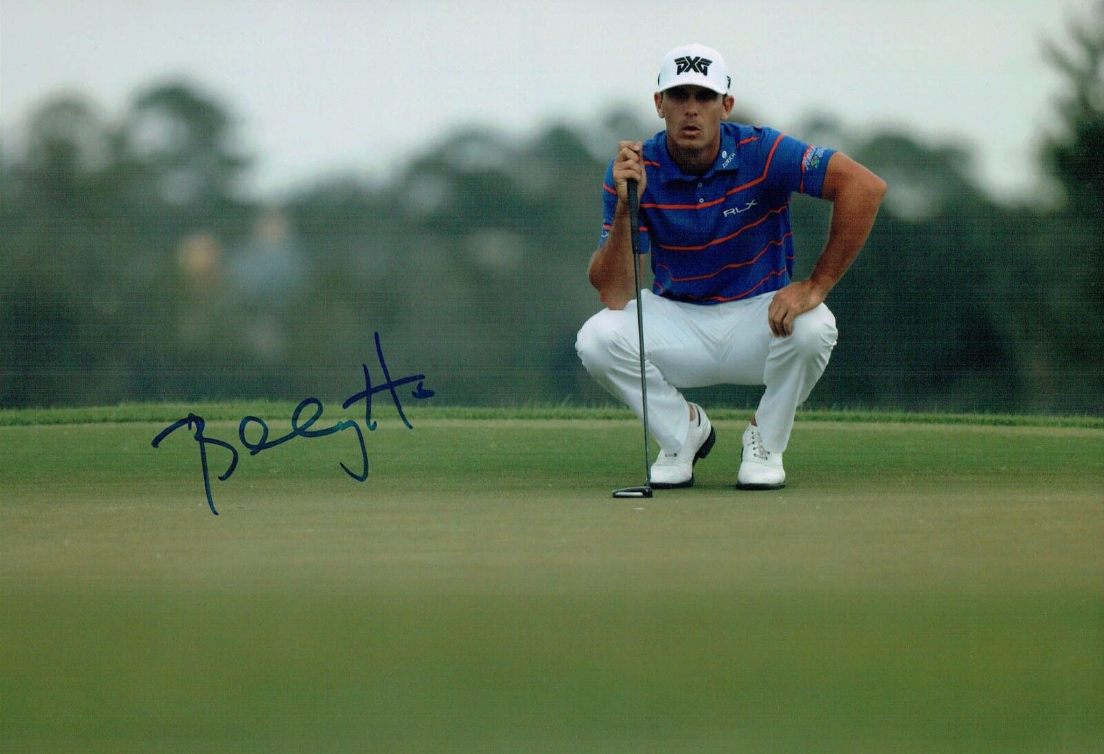 Billy HORSCHEL Signed 12x8 Photo Poster painting 1 Byron Nelson Golf Winner Autograph AFTAL COA