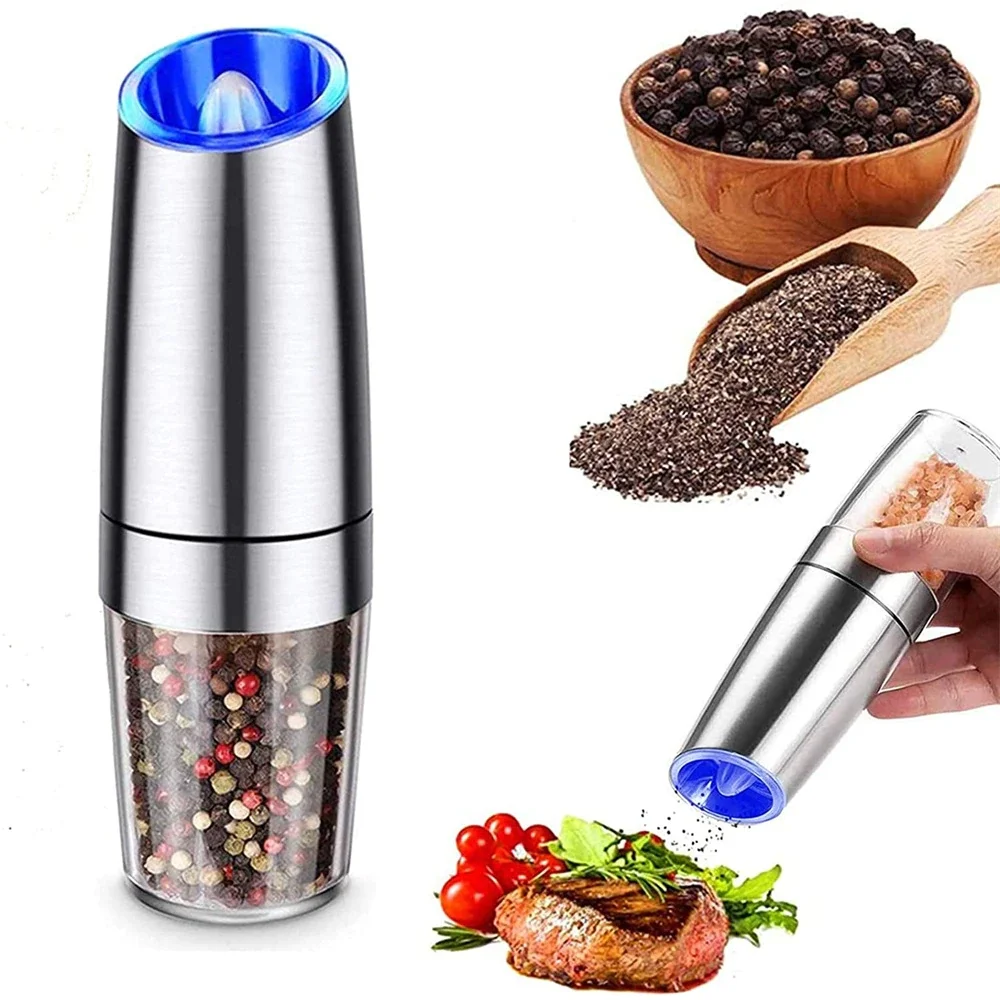 Automatic Electric Gravity Induction Salt and Pepper Grinder | IFYHOME