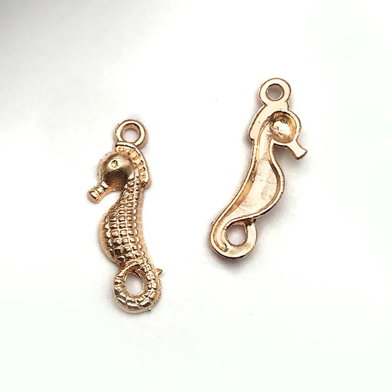 1 Piece 10*13mm 12 * 14mm 6.5*16mm Alloy Pearl Dolphin Mermaid Fish Tail Jewelry Accessories Pendant