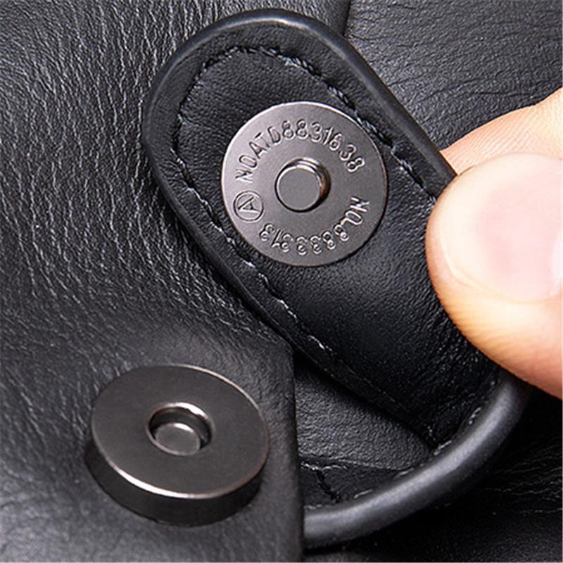 Irregular Shape Leather Zipper Daily Chest Bag Crossbody Packs