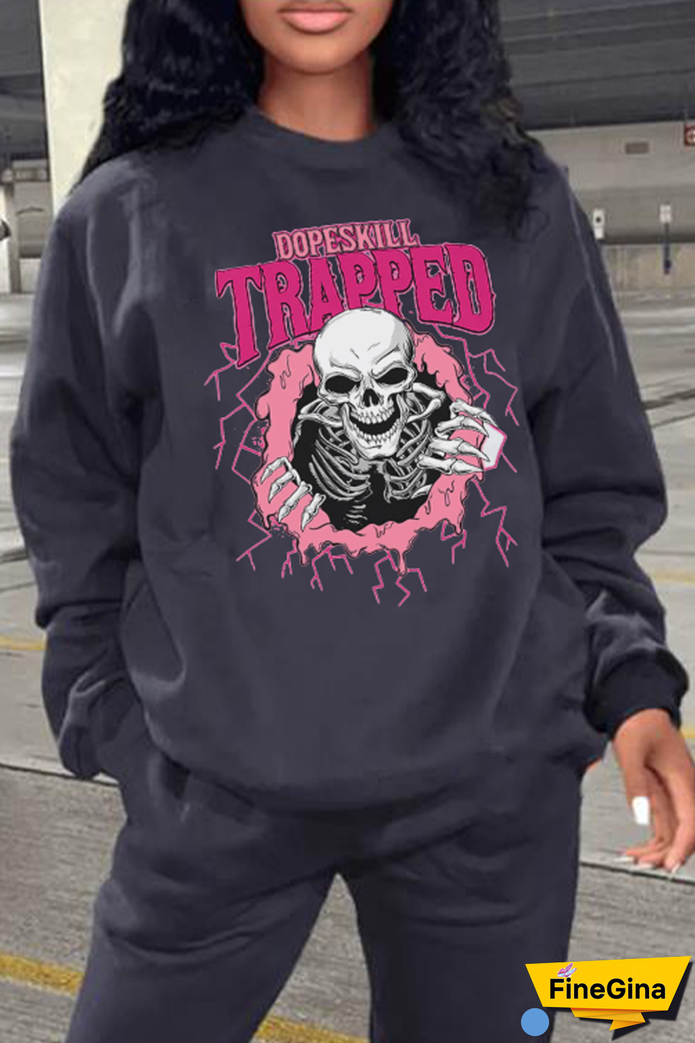 Black Daily Vintage Print Patchwork O Neck Tops