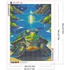 (45*60cm)Turtle - Full Round Drill Diamond Painting