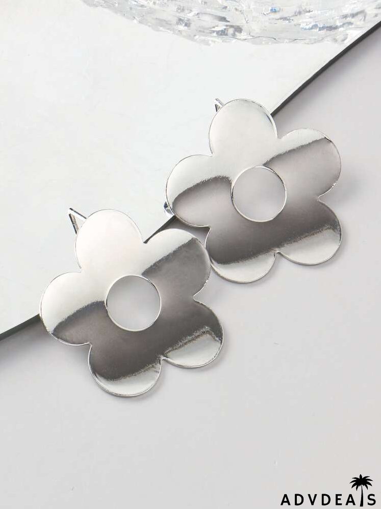 Flower Design Earrings