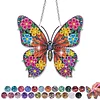  Butterfly DIY Acrylic Special Shape Drill Diamond Art Hanging Decor Kits