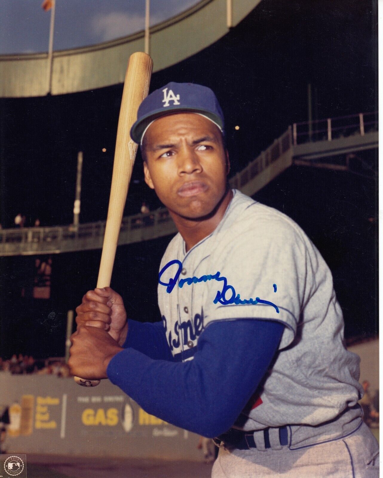 Tommy Davis #1 8x10 Signed Photo Poster painting w/ COA Los Angeles Dodgers