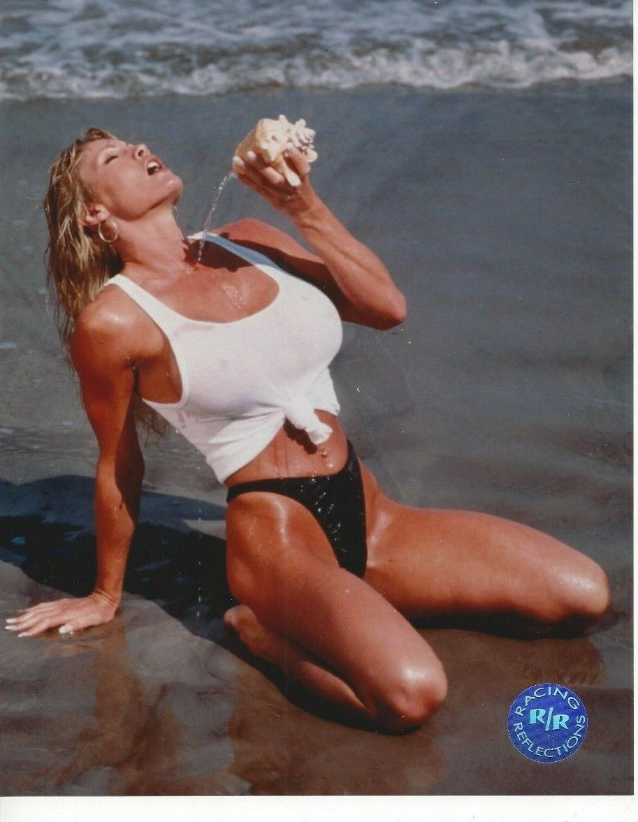 Sable Original Racing Reflections 8x10 WWE WWF Beach Sexy Rare C418