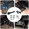 Hitch Receiver Pin Lock 5/8 Inch Pin Anti-Rattle O-Rings for Tow Truck Boat Bike