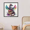 Flying Dragon In Book-Paint by Numbers Acrylic Painting 40*40CM(Watercolor)(HOT)