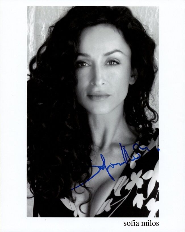 SOFIA MILOS Signed Photo Poster painting - C.S.I. Miami