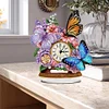 Flower Butterfly - 5D DIY Clock