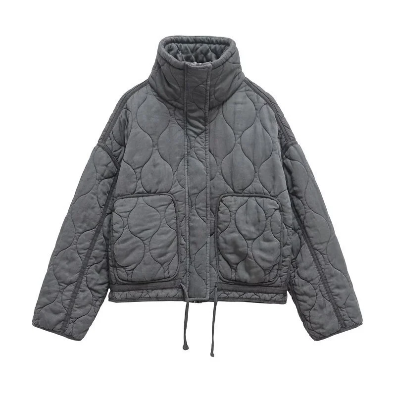 Nigikala Nigikala Autumn And Winter New Women's Clothing Multi-Color Selection Long-Sleeved Cotton Jacket Jacket Jacket