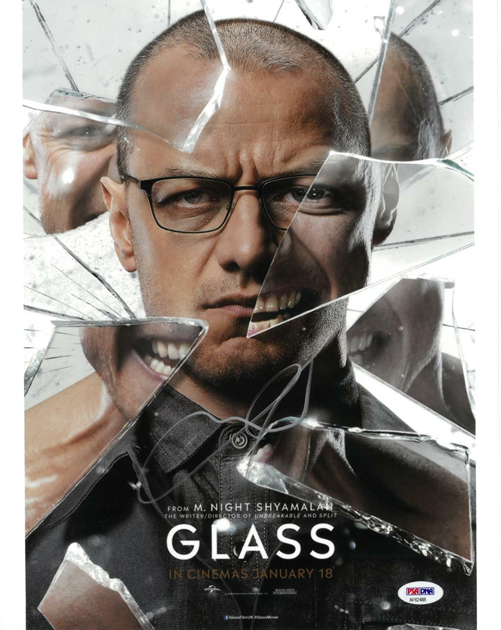 James McAvoy Signed Glass Authentic Autographed 11x14 Photo Poster painting PSA/DNA #AF62488