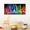 City Night View-Full Round Diamond Painting(50*100cm)