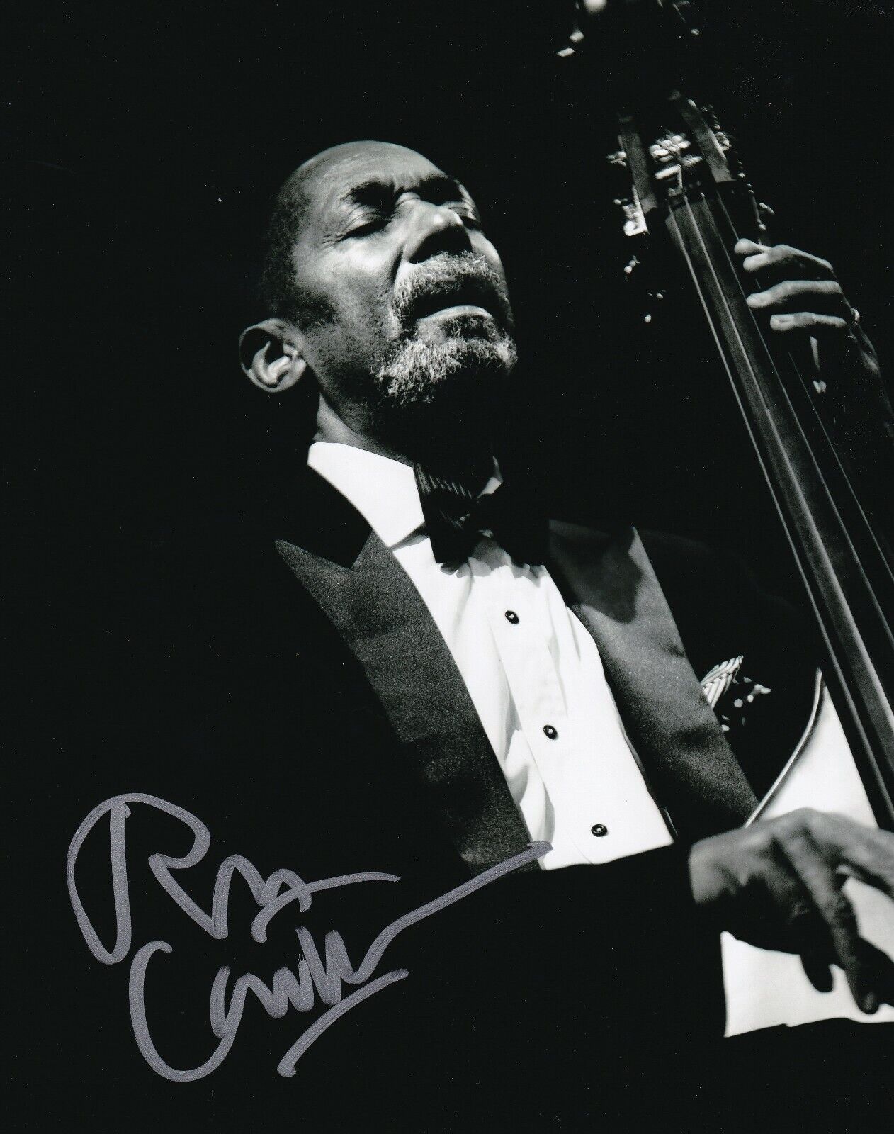 Ron Carter REAL hand SIGNED Photo Poster painting #2 COA Autographed Miles Davis Musician