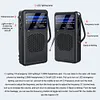 FM AM SW Radio with LED Flashlight Pocket Radio Portable Radio for Home/Outdoor