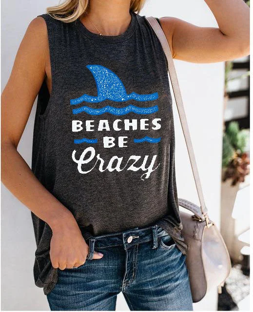 Beaches Be Crazy T-shirt