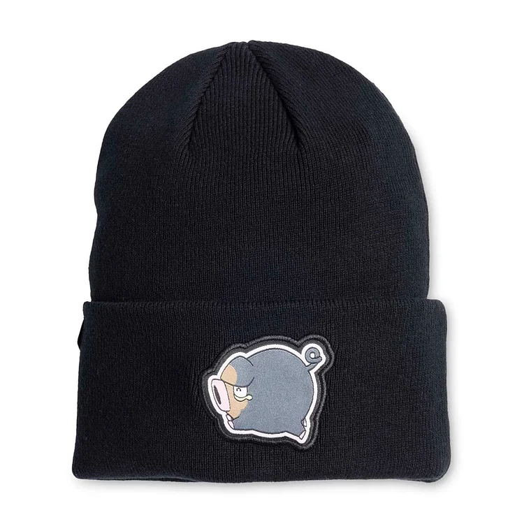 Lechonk Black Beanie (One Size-Adult)