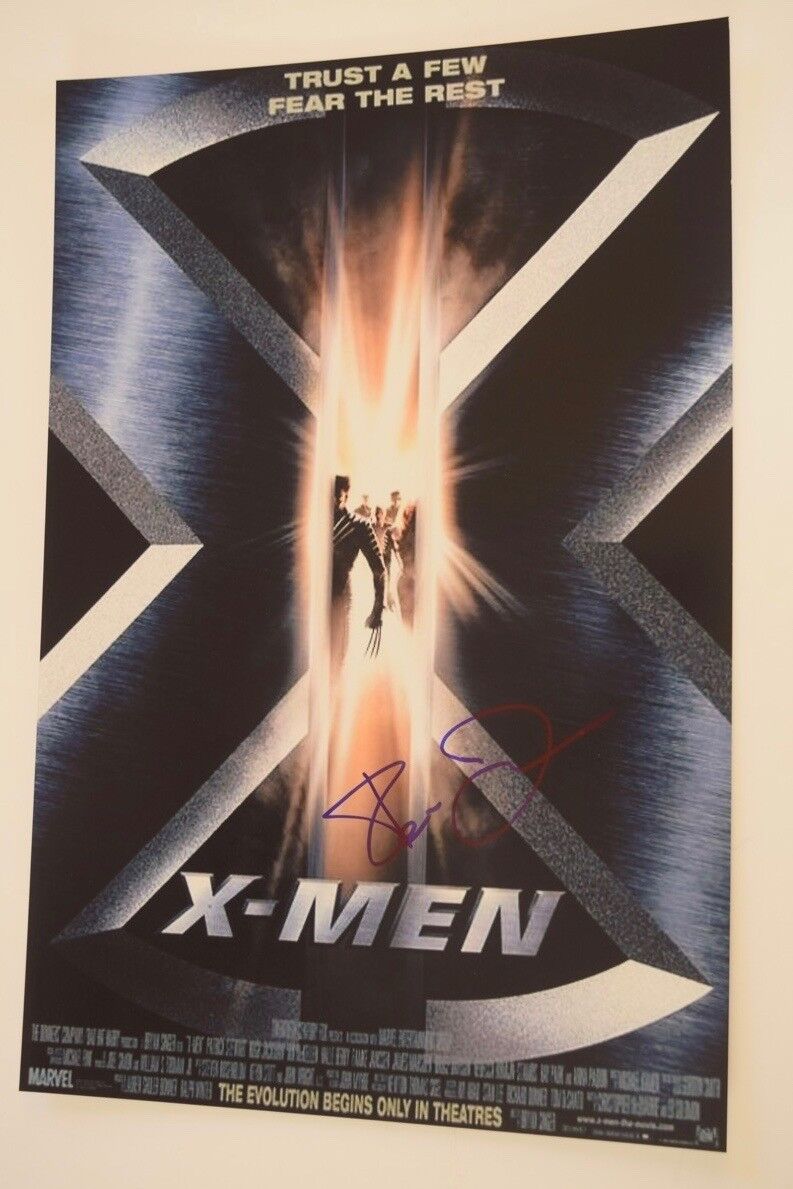 Famke Janssen Signed Autographed 12x18 Photo Poster painting Poster X-MEN COA VD