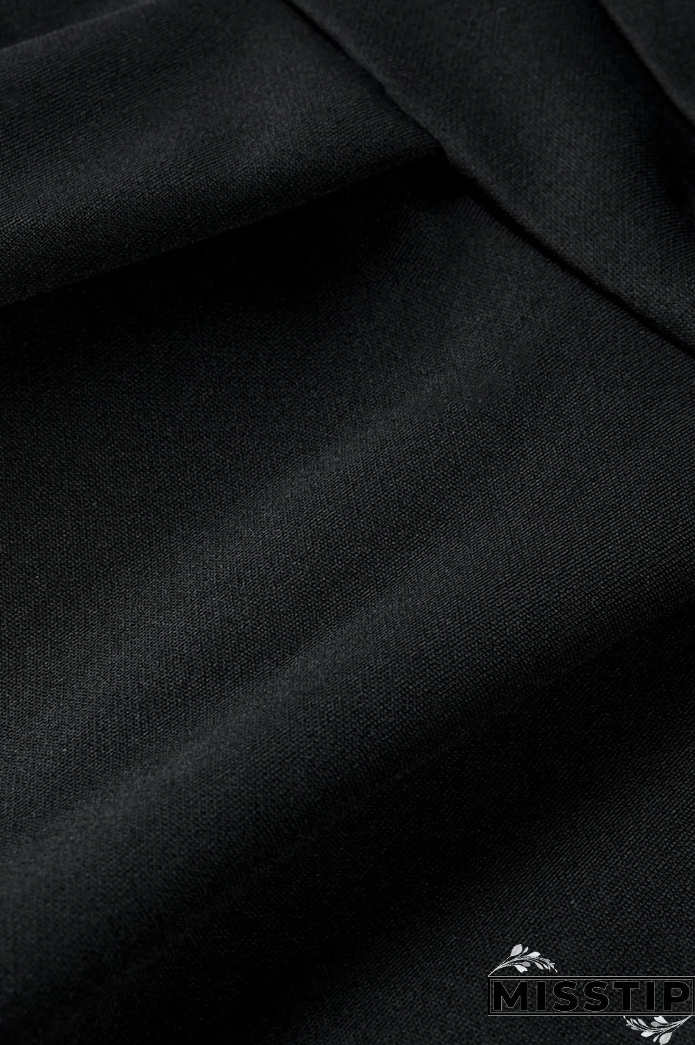 Black Fashion Casual Solid Bandage V Neck Plus Size Tops