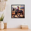 Diamond Painting -DIY Round Dril Cowgirl