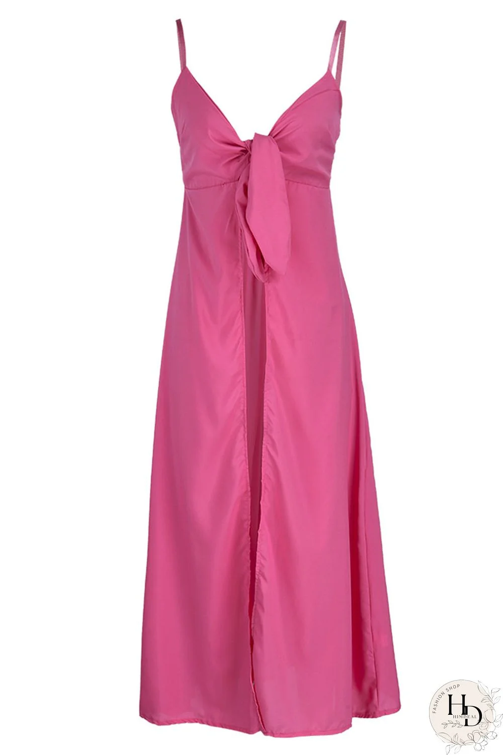 Red Sexy Solid Bandage Patchwork Asymmetrical Spaghetti Strap Straight Dresses