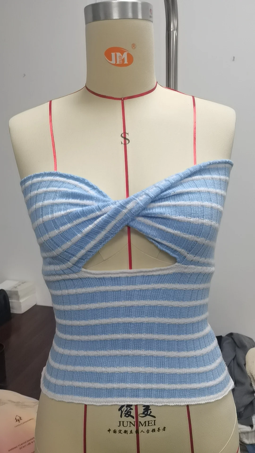 Toloer Toloer And Summer 2024 Sweater Hot Style Women's Sexy Striped Sweater Knit Strap Wipe-Outfit Ideas