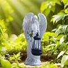 Solar Angel Statue Light Waterproof Fairy Figurine Decor Lamp Home Decoration