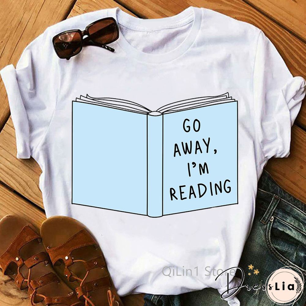 My Weekend Is Booked Women's Graphic T Shirts Summer Top Female T-Shirt Girls Student Book Lover Birthday Gift White Tshirt Tees
