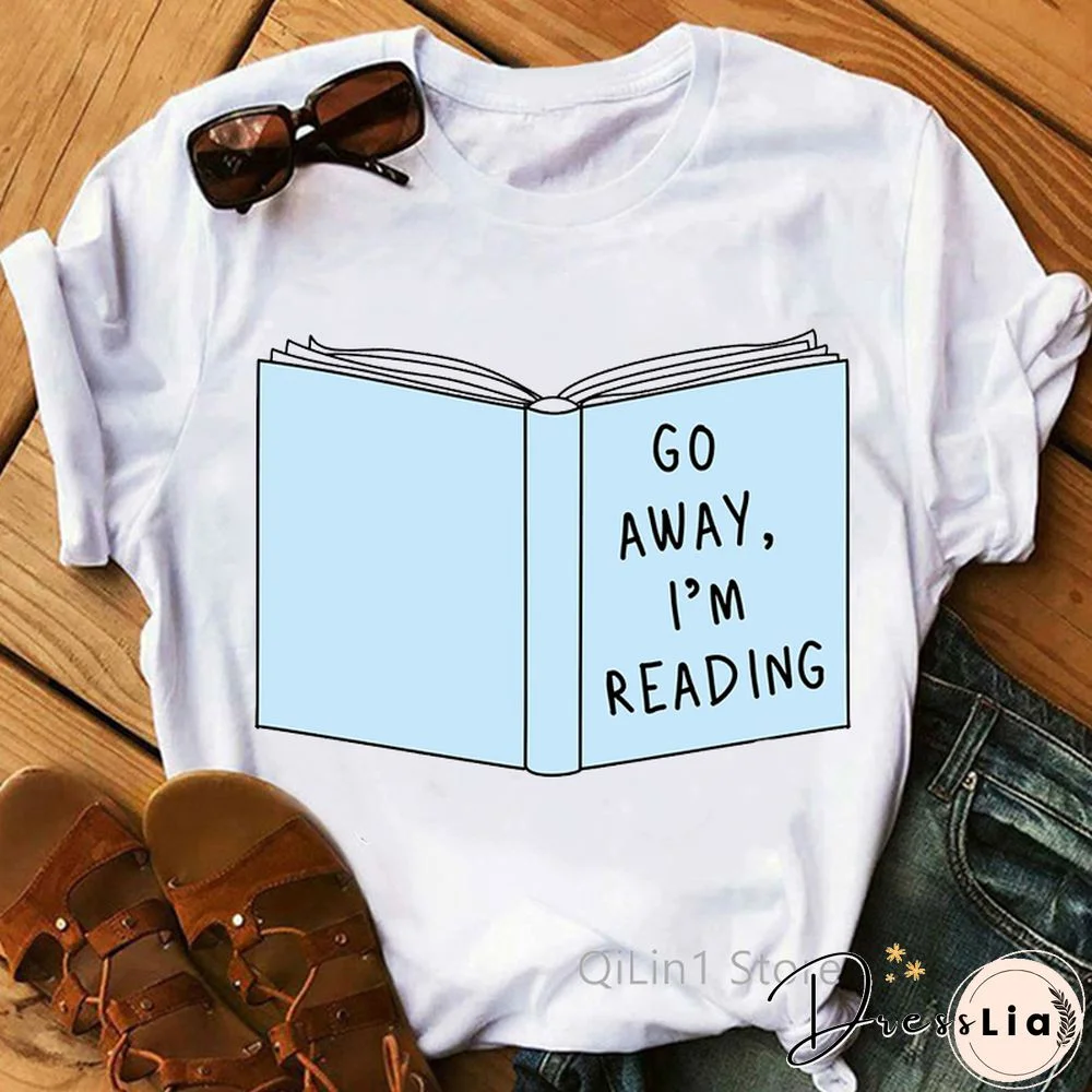 My Weekend Is Booked Women's Graphic T Shirts Summer Top Female T-Shirt Girls Student Book Lover Birthday Gift White Tshirt Tees