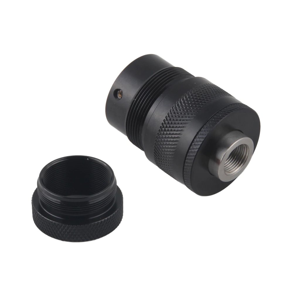 1-3/16x24 thread Stainless Steel Piston Booster Fits for car Oil Catching   Hybrid  MST with 1.375x24 adapter