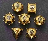 Metal DND Dice Set Dungeons & Dragons Dice Set Polyhedron for RPG Board Games Tabletop Game Accessories