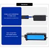 Wireless Microphone For Singing with Rechargeable Receiver Metal Cordless Handheld Mic for Home Karaoke Meeting Party Church Wedding KTV