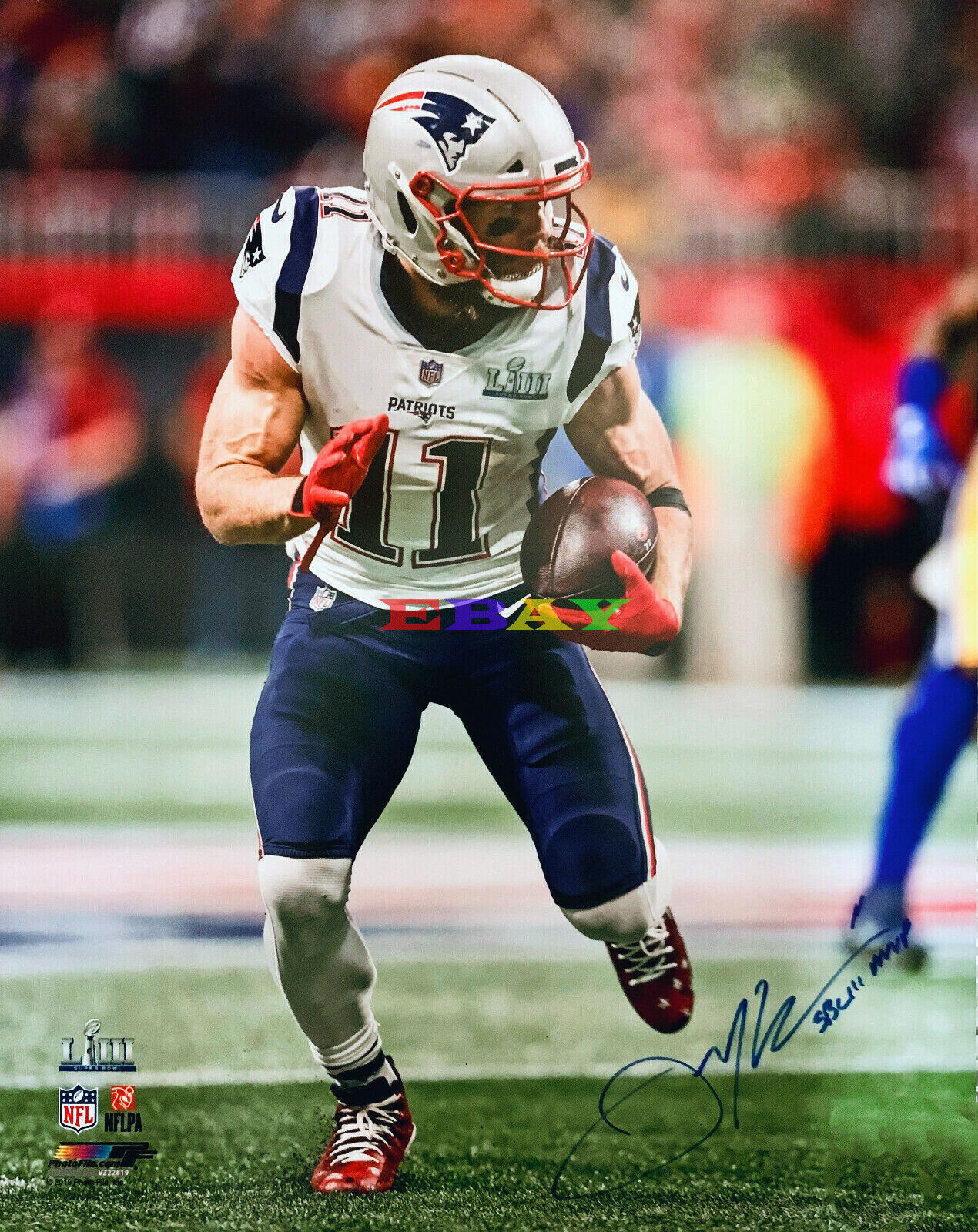 New England Patriots Julian Edelman Signed 8x10 Autographed Photo Poster painting Reprint