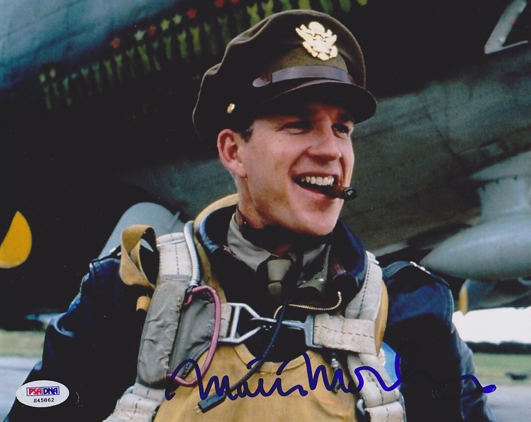 Matthew Modine SIGNED 8x10 Photo Poster painting Memphis Belle PSA/DNA AUTOGRAPHED