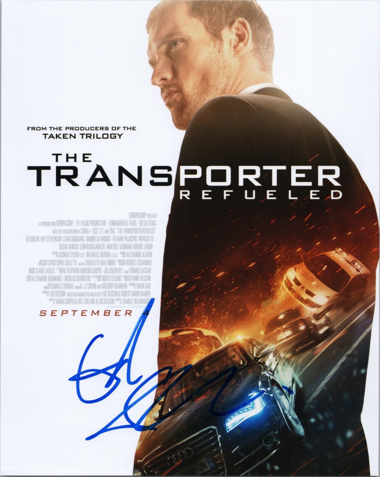 ~~ ED SKREIN Authentic Hand-Signed TRANSPORTER REFUELED