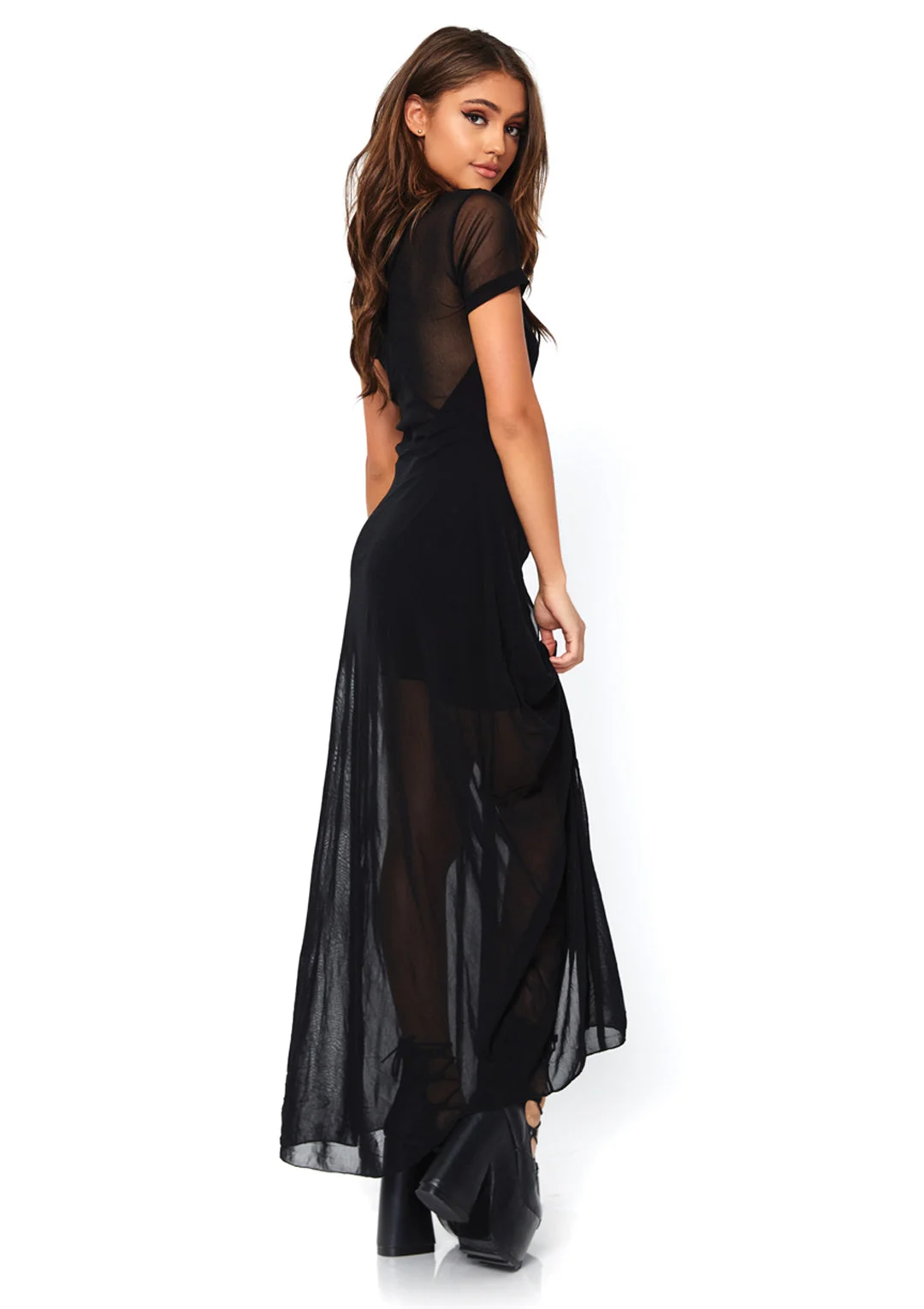 Sheer Maxi Dress
