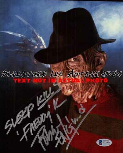 ROBERT ENGLUND SIGNED 8X10 Photo Poster painting FREDDY KRUEGER reprint