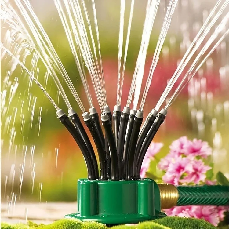 🔥🔥Garden Automatic Sprinkler Garden Watering Sprinkler 360 Degree Rotating Water 