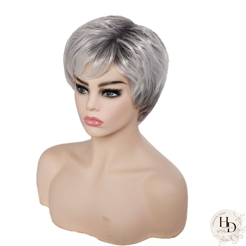 Wig Women's Chemical Fiber Short Wig Head Cover