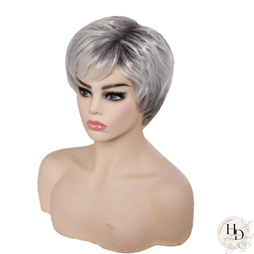 Wig Women's Chemical Fiber Short Wig Head Cover