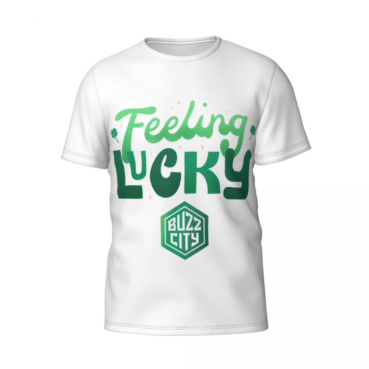 Charlotte Hornets Feeling Lucky St. Patrick's Day White Men's T-Shirt