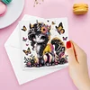 6pcs DIY Unicorn Diamond Painting Greeting Cards