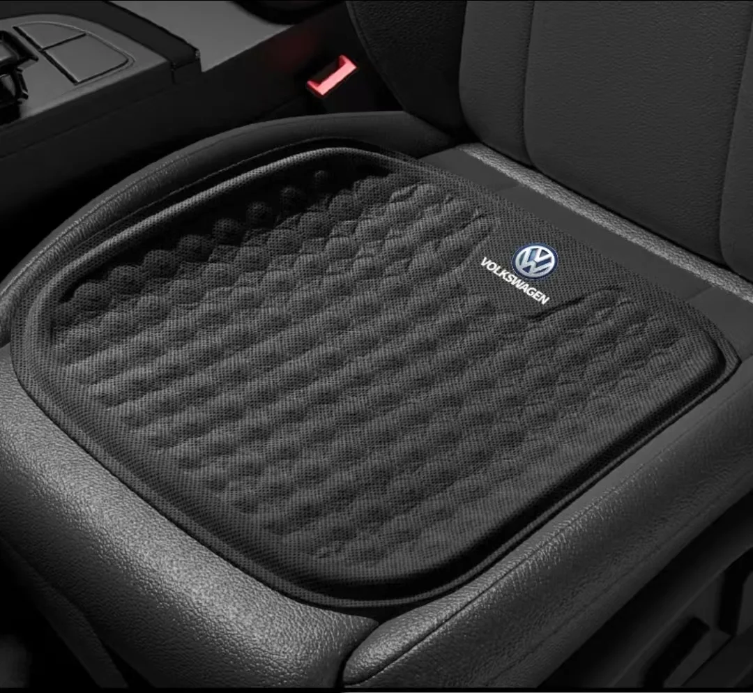 Summer ice silk gel breathable car seat cushion