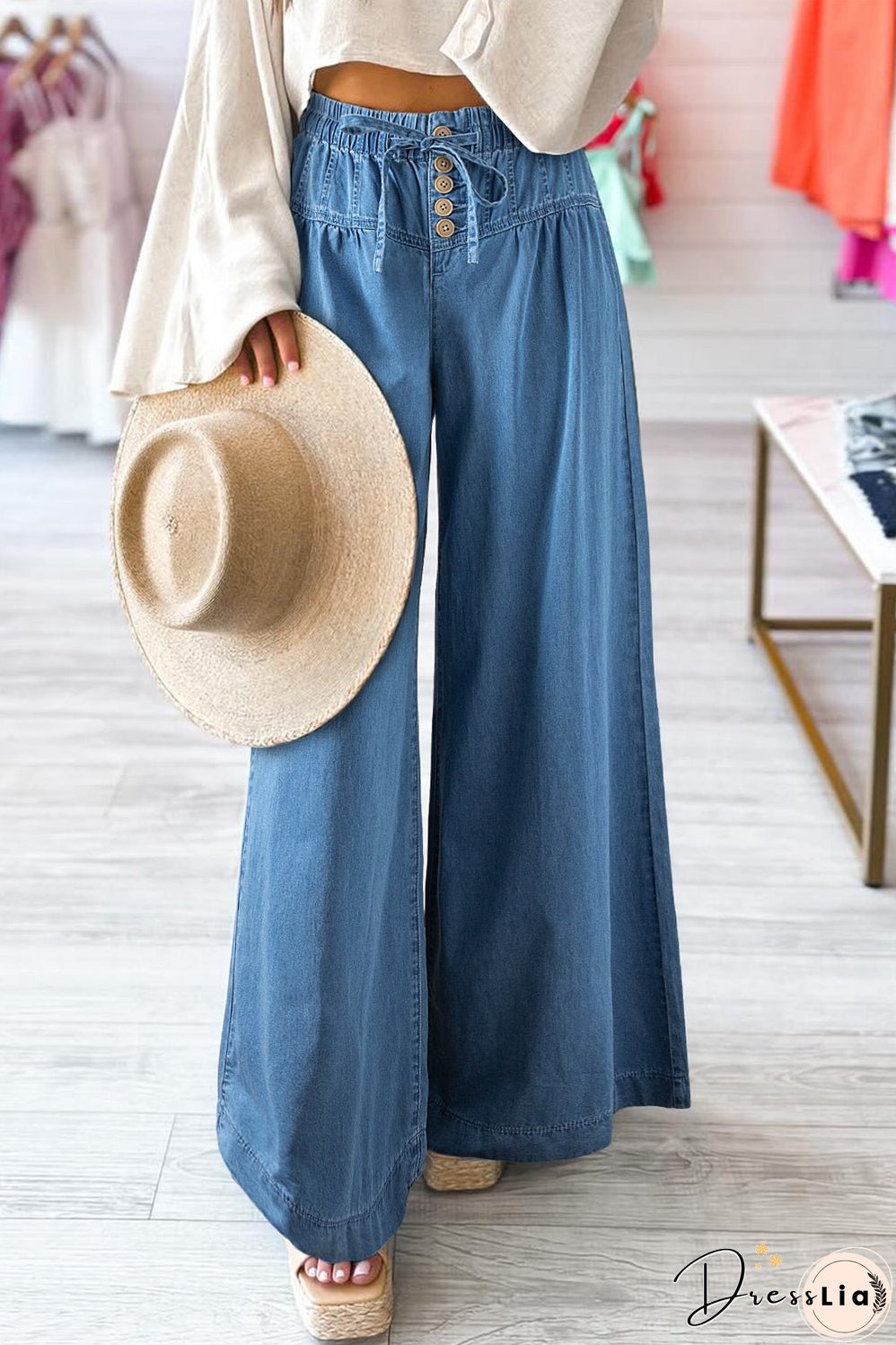 Effortless Wide Leg Jeans