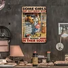 Some Girls Are Just Born With Horses In Their Souls - Vintage Metal Signs - 20*30cm/30*40cm - Western
