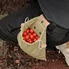 Sac banane en toile pliable pour la recherche de nourriture